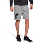 Men's Under Armour Rival Fleece Shorts, Size: Xxl, Med Grey