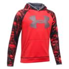 Boys 8-20 Under Armour Logo Performance Hoodie, Size: Small, Red