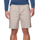 Men's Chaps Deck Shorts, Size: Small, Beig/green (beig/khaki)