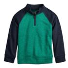 Boys 4-12 Jumping Beans&reg; 1/4 Zip Pullover Raglan Sweater, Size: 10, Dark Blue