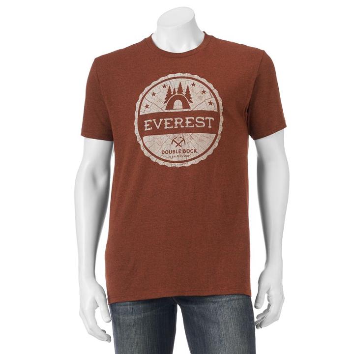 Men's Sonoma Goods For Life&trade; Everest Double Bock Tee, Size: Large, Red
