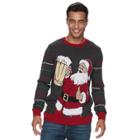 Men's Santa Beer Ugly Christmas Sweater, Size: Large, Oxford