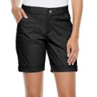 Women's Croft & Barrow&reg; Utility Shorts, Size: 8, Black
