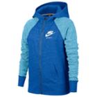 Girls 7-16 Nike Vintage Zip-up Hoodie, Size: Small, Dark Blue
