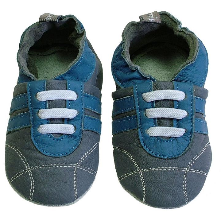 Tommy Tickle Striped Shoes, Infant Boy's, Size: 0-6 Months, Grey