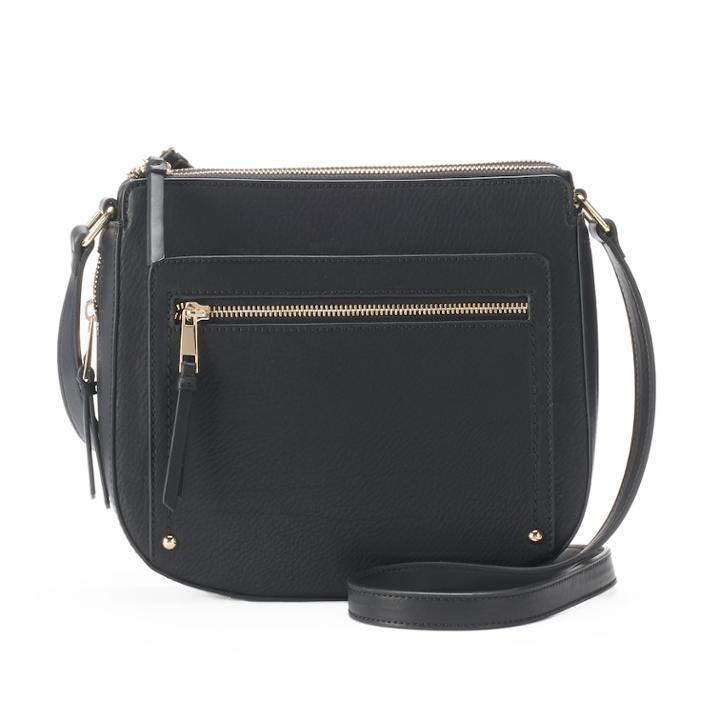 Apt. 9&reg; Chrissy Crossbody Bag, Women's, Black