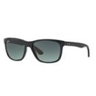 Ray-ban Rb4181 57mm Highstreet Square Gradient Sunglasses, Women's, Dark Grey