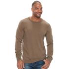 Big & Tall Sonoma Goods For Life&trade; Classic-fit Coolmax Crewneck Sweater, Men's, Size: 4xb, Med Brown