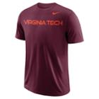 Men's Nike Virginia Tech Hokies Wordmark Tee, Size: Xxl, Multicolor