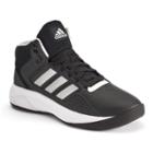 Adidas Cloudfoam Ilation Mid Men's Leather Basketball Shoes, Size: 11.5, Black
