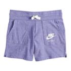 Girls 7-16 Nike Vintage Shorts, Size: Large, Brt Purple