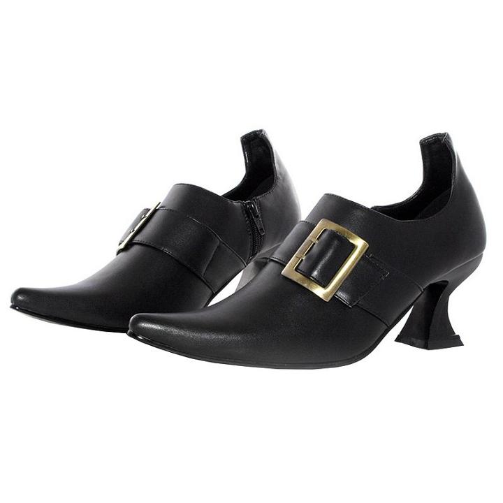 Witch Shoes - Adult, Size: 9, Black