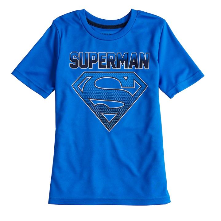 Boys 4-10 Jumping Beans&reg; Marvel Superman Active Tee, Size: 7, Brt Blue