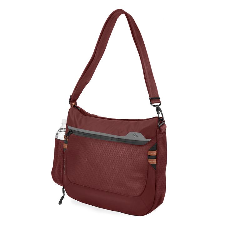 Travelon Anti-theft Active Large Crossbody Bag, Women's, Red