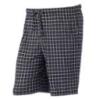 Big & Tall Croft & Barrow&reg; Patterned Knit Jams Shorts, Men's, Size: Xxl Tall, Black