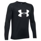 Boys 8-20 Under Armour Big Logo Tee, Size: Large, Black