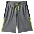 Boys 4-10 Jumping Beans&reg; Two-tone Side Stripe Performance Shorts, Boy's, Size: 6, Med Grey