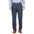 Men's Dickies Relaxed-fit Comfort-waist Khaki Dress Pants, Size: 32x34, Dark Blue