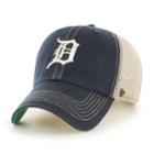 Adult '47 Brand Detroit Tigers Trawler Clean Up Hat, Men's, Blue (navy)