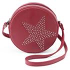 Olivia Miller Star Studded Canteen Crossbody Bag, Women's, Dark Red