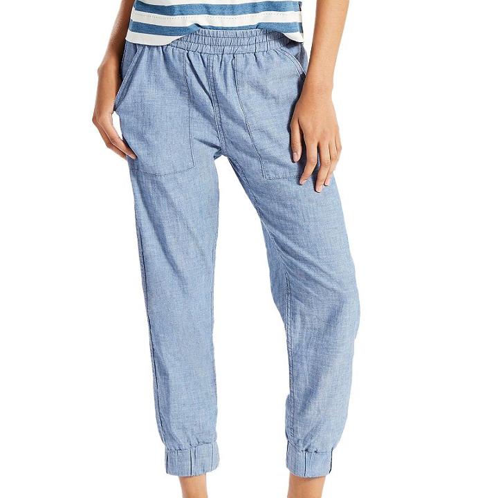 Women's Levi's&reg; Jet Set Tapered Pull-on Pants, Size: Medium, Blue