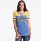 Women's Golden State Warriors Burnout Tee, Size: Medium, Brt Blue