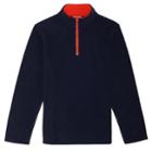 Boys 8-20 French Toast Quarter-zip Fleece Top, Size: Large, Med Blue