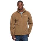 Big & Tall Columbia Flattop Ridge Fleece Jacket, Men's, Size: 3xb, Med Brown