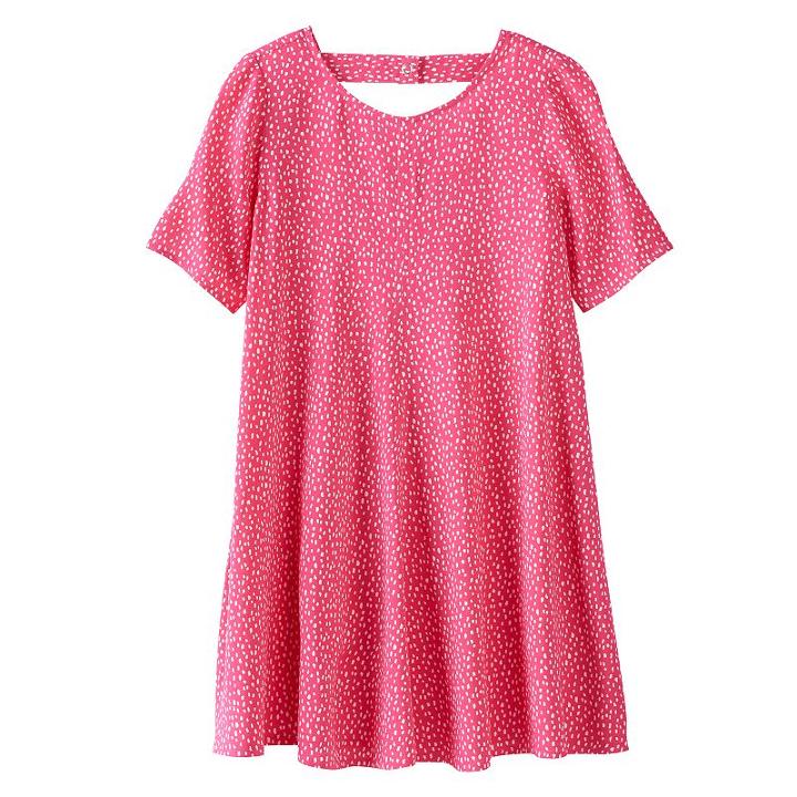Girls 4-10 Jumping Beans® Woven Swing Dress, Size: 10, Pink