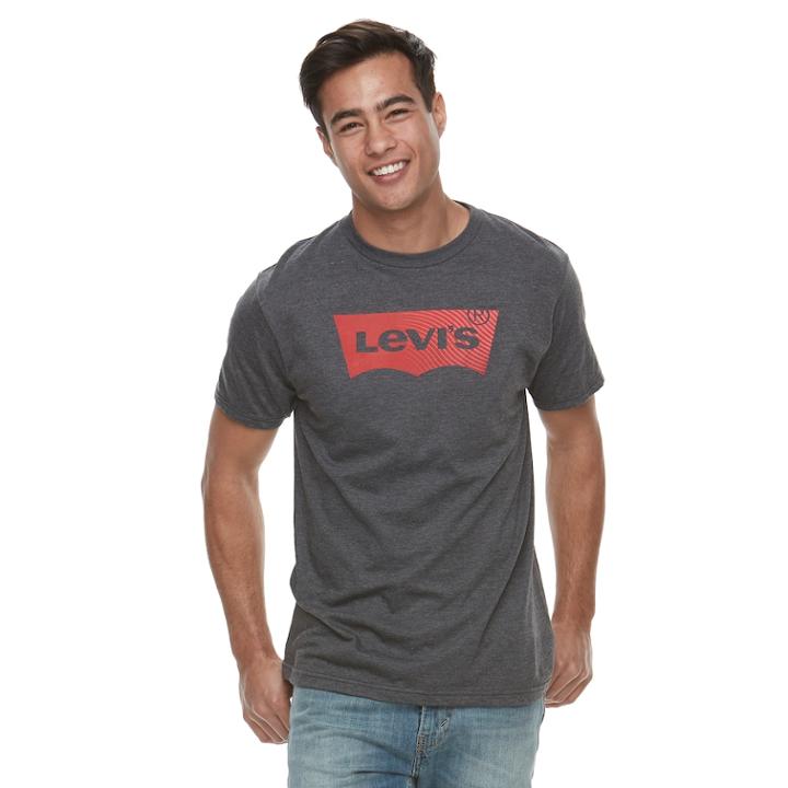 Men's Levi's&reg; Curcumin Tee, Size: Xxl, Dark Grey