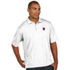 Men's Antigua Real Salt Lake Xtra-lite Desert-dry Pique Performance Polo, Size: Medium, White