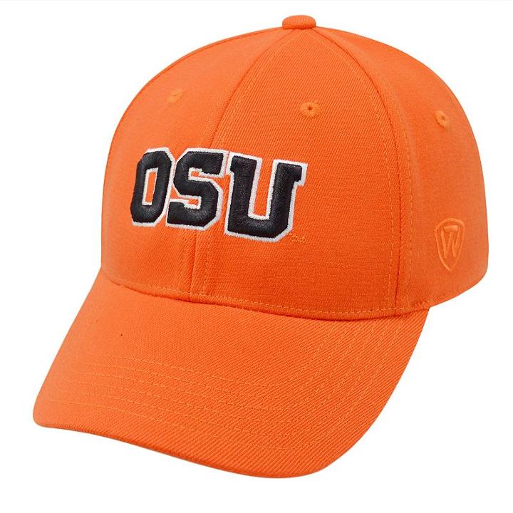 Adult Top Of The World Oregon State Beavers One-fit Cap, Men's, Med Orange