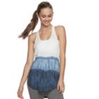Juniors' So&reg; Cutout-back Racerback Tank, Teens, Size: Xs, White