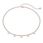 Lc Lauren Conrad Runway Collection Starburst Charm Choker Necklace, Women's, Pink Other