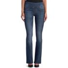 Women's Rock & Republic&reg; Fever Pull-on Bootcut Jeans, Size: 8 T/l, Med Blue