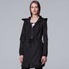 Women's Simply Vera Vera Wang Tie-accent Jacket, Size: Large, Black