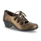 Easy Street Gildy Women's Ghillie Casual Shoes, Size: 7.5 Wide, Brown Oth
