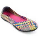 Corkys Sidewalk Women's Featherlite Slip-on Flats, Size: 10, Light Grey