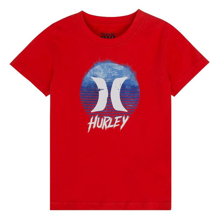 Boys 4-7 Hurley Dawn Of Surf Tee, Boy's, Size: 6, Dark Red