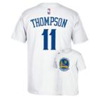 Men's Adidas Golden State Warriors Klay Thompson Player Tee, Size: Small, White