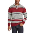 Big & Tall Chaps Classic-fit Mockneck Sweater, Men's, Size: 2xb, Red