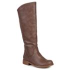 Journee Collection Lawren Women's Tall Boots, Girl's, Size: 9.5 Wc, Brown