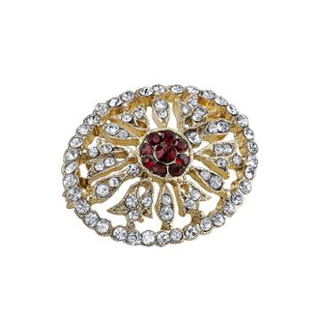 Downton Abbey Openwork Pin, Women's