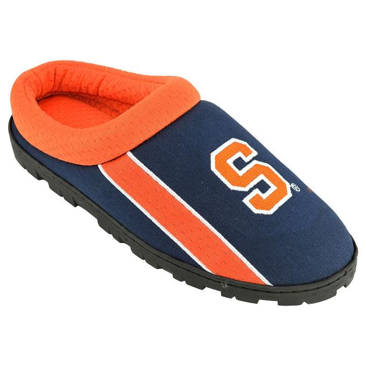 Adult Syracuse Orange Sport Slippers, Size: Medium, Blue (navy)