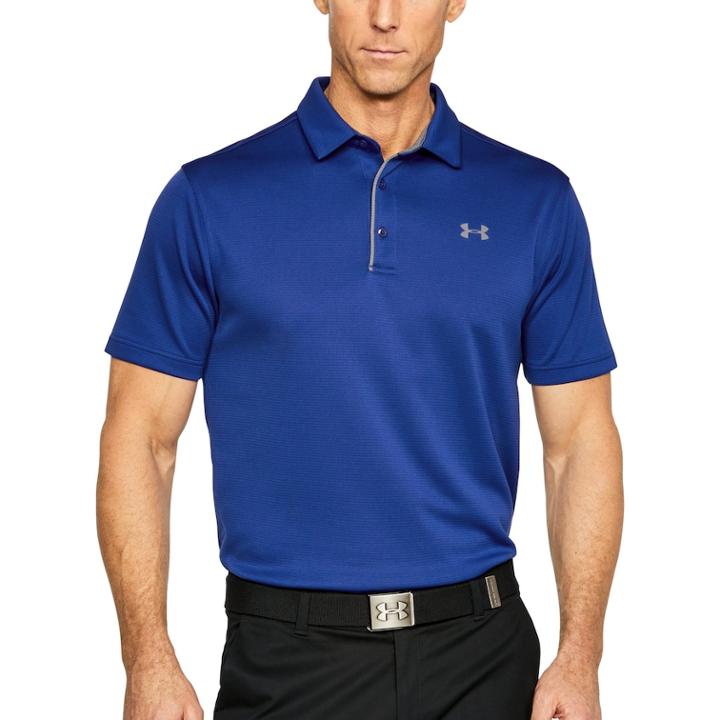 Men's Under Armour Tech Polo, Size: Xxl, Purple