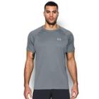 Men's Under Armour Heatgear Running Tee, Size: Small, Med Grey