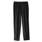 Plus Size Lee Side-elastic Pants, Women's, Size: 25 - Regular, Black