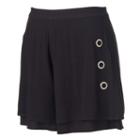 Women's Rock & Republic&reg; Grommet Soft Shorts, Size: Small, Black