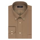 Men's Chaps Regular-fit Wrinkle-free Herringbone Dress Shirt, Size: L-36/37, Natural