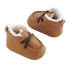 Baby Boy Oshkosh B'gosh&reg; Sherpa-lined Crib Shoes, Size: 9-12months, Brown